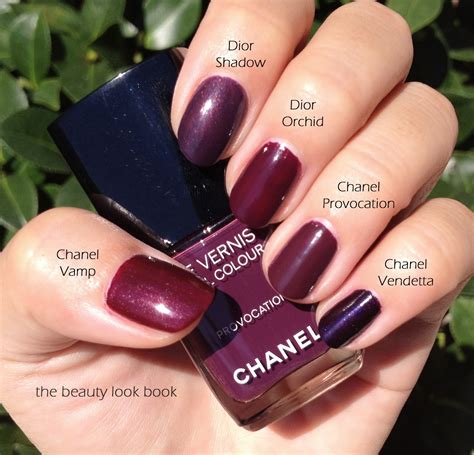 chanel vendetta nail polish dupe